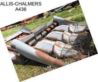 ALLIS-CHALMERS A436