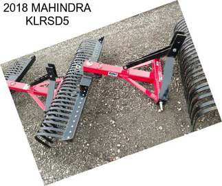 2018 MAHINDRA KLRSD5