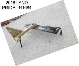 2018 LAND PRIDE LR1684