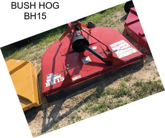 BUSH HOG BH15