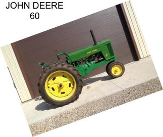 JOHN DEERE 60