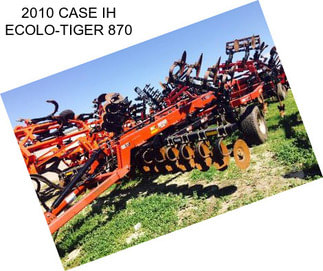 2010 CASE IH ECOLO-TIGER 870