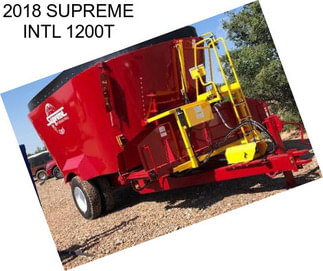 2018 SUPREME INTL 1200T