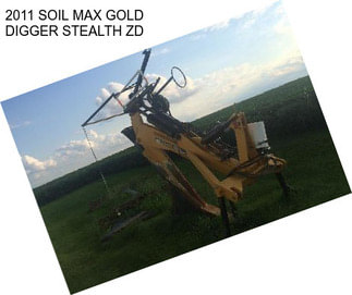 2011 SOIL MAX GOLD DIGGER STEALTH ZD