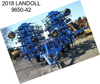 2018 LANDOLL 9650-42