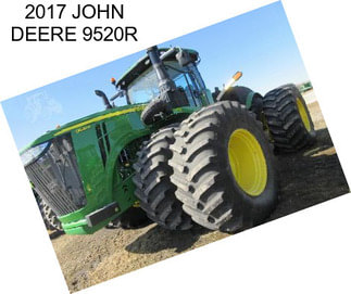 2017 JOHN DEERE 9520R