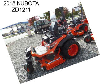 2018 KUBOTA ZD1211