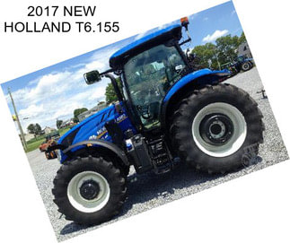 2017 NEW HOLLAND T6.155