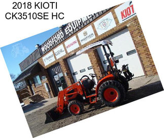 2018 KIOTI CK3510SE HC