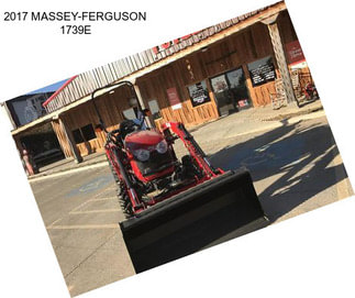 2017 MASSEY-FERGUSON 1739E