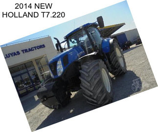 2014 NEW HOLLAND T7.220