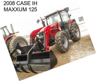 2008 CASE IH MAXXUM 125