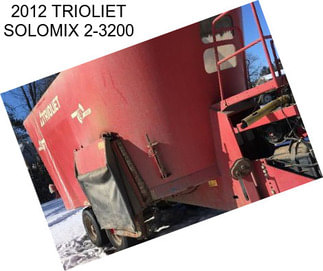2012 TRIOLIET SOLOMIX 2-3200