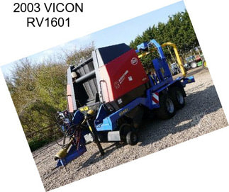 2003 VICON RV1601