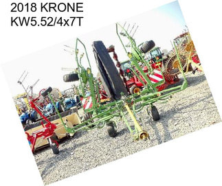 2018 KRONE KW5.52/4x7T