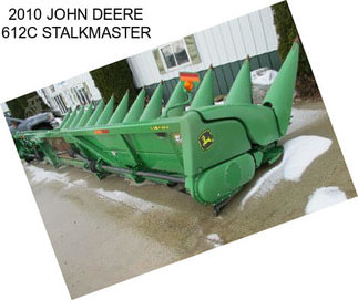 2010 JOHN DEERE 612C STALKMASTER