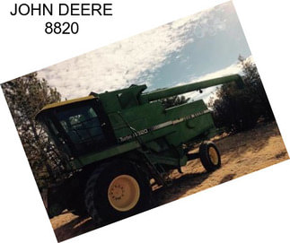 JOHN DEERE 8820