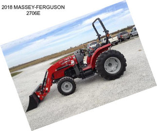 2018 MASSEY-FERGUSON 2706E