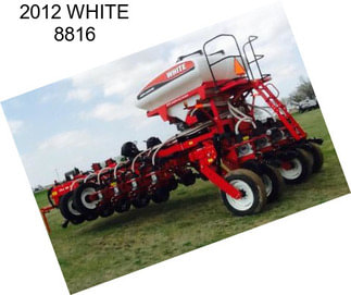 2012 WHITE 8816