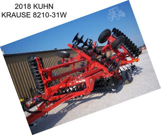 2018 KUHN KRAUSE 8210-31W