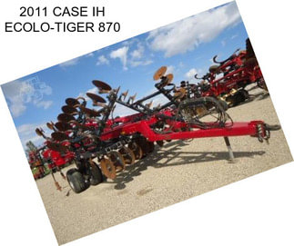 2011 CASE IH ECOLO-TIGER 870