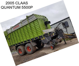 2005 CLAAS QUANTUM 5500P