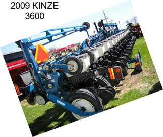 2009 KINZE 3600