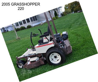 2005 GRASSHOPPER 220