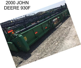 2000 JOHN DEERE 930F
