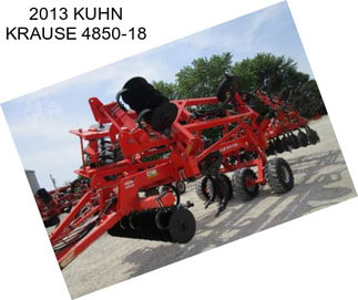 2013 KUHN KRAUSE 4850-18