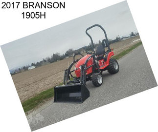 2017 BRANSON 1905H