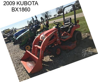 2009 KUBOTA BX1860