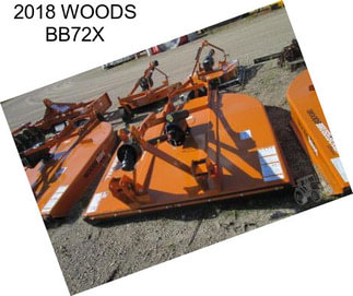 2018 WOODS BB72X