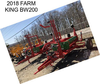 2018 FARM KING BW200