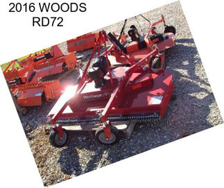 2016 WOODS RD72