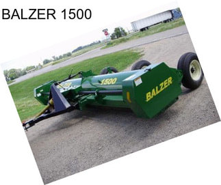 BALZER 1500