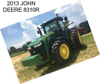 2013 JOHN DEERE 8310R