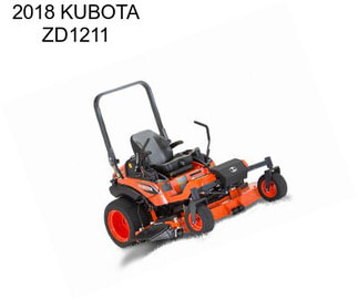 2018 KUBOTA ZD1211