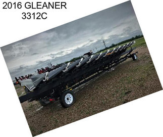2016 GLEANER 3312C