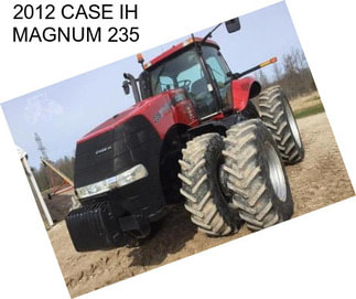 2012 CASE IH MAGNUM 235