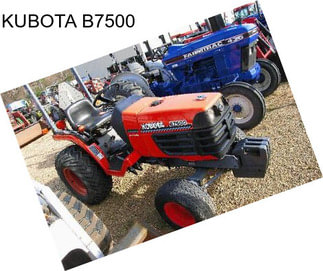 KUBOTA B7500