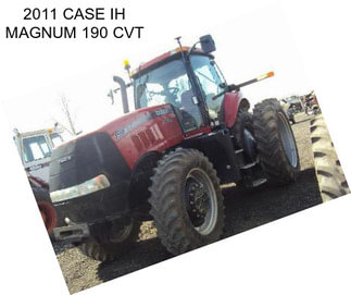 2011 CASE IH MAGNUM 190 CVT