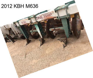 2012 KBH M636