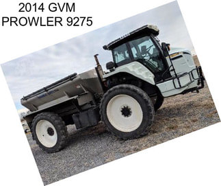 2014 GVM PROWLER 9275