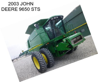 2003 JOHN DEERE 9650 STS