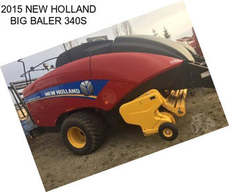 2015 NEW HOLLAND BIG BALER 340S