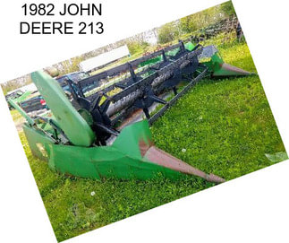 1982 JOHN DEERE 213