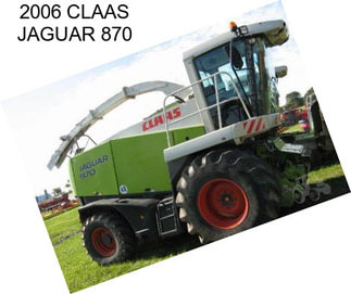 2006 CLAAS JAGUAR 870