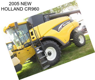 2005 NEW HOLLAND CR960