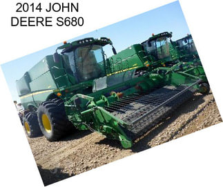 2014 JOHN DEERE S680